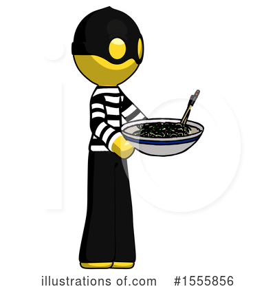 Royalty-Free (RF) Yellow  Design Mascot Clipart Illustration by Leo Blanchette - Stock Sample #1555856