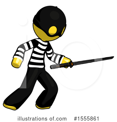 Royalty-Free (RF) Yellow  Design Mascot Clipart Illustration by Leo Blanchette - Stock Sample #1555861