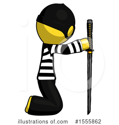 Royalty-Free (RF) Yellow  Design Mascot Clipart Illustration by Leo Blanchette - Stock Sample #1555862