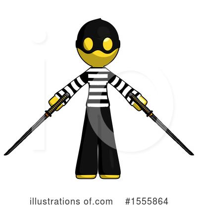 Royalty-Free (RF) Yellow  Design Mascot Clipart Illustration by Leo Blanchette - Stock Sample #1555864
