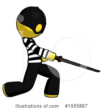 Royalty-Free (RF) Yellow  Design Mascot Clipart Illustration by Leo Blanchette - Stock Sample #1555867
