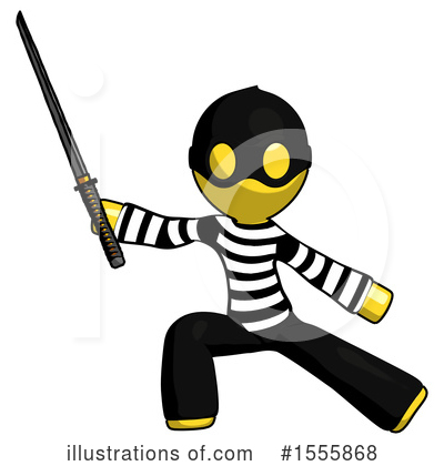 Royalty-Free (RF) Yellow  Design Mascot Clipart Illustration by Leo Blanchette - Stock Sample #1555868