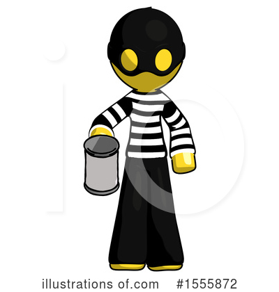 Royalty-Free (RF) Yellow  Design Mascot Clipart Illustration by Leo Blanchette - Stock Sample #1555872