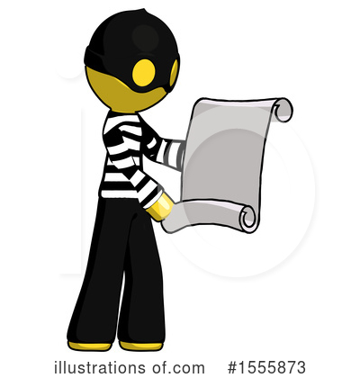 Royalty-Free (RF) Yellow  Design Mascot Clipart Illustration by Leo Blanchette - Stock Sample #1555873