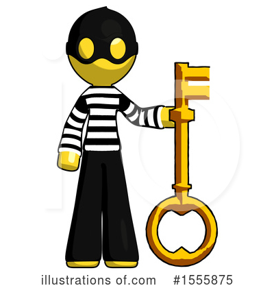 Royalty-Free (RF) Yellow  Design Mascot Clipart Illustration by Leo Blanchette - Stock Sample #1555875