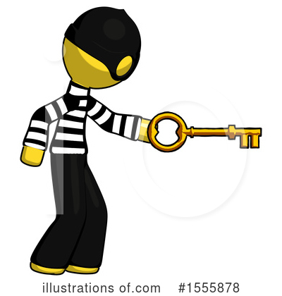 Royalty-Free (RF) Yellow  Design Mascot Clipart Illustration by Leo Blanchette - Stock Sample #1555878