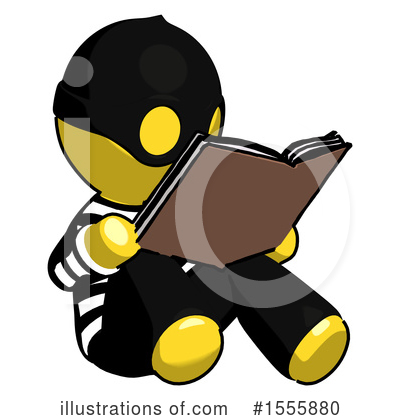 Royalty-Free (RF) Yellow  Design Mascot Clipart Illustration by Leo Blanchette - Stock Sample #1555880