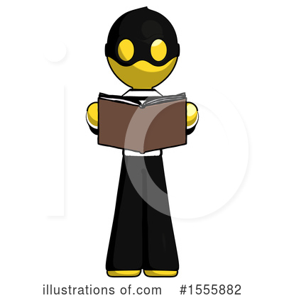 Royalty-Free (RF) Yellow  Design Mascot Clipart Illustration by Leo Blanchette - Stock Sample #1555882