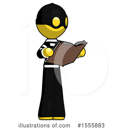 Royalty-Free (RF) Yellow  Design Mascot Clipart Illustration by Leo Blanchette - Stock Sample #1555883