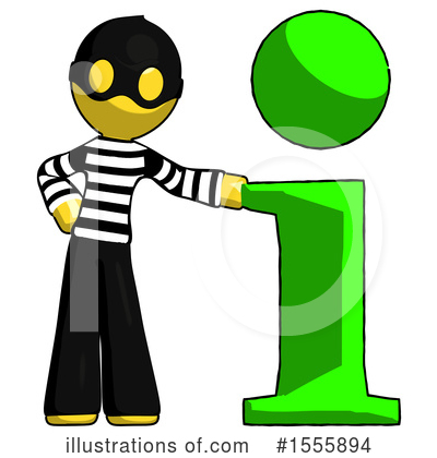 Royalty-Free (RF) Yellow  Design Mascot Clipart Illustration by Leo Blanchette - Stock Sample #1555894