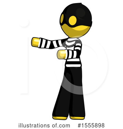 Royalty-Free (RF) Yellow  Design Mascot Clipart Illustration by Leo Blanchette - Stock Sample #1555898