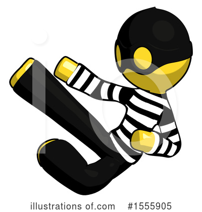 Royalty-Free (RF) Yellow  Design Mascot Clipart Illustration by Leo Blanchette - Stock Sample #1555905