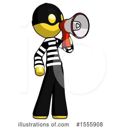 Royalty-Free (RF) Yellow  Design Mascot Clipart Illustration by Leo Blanchette - Stock Sample #1555908