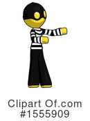 Yellow  Design Mascot Clipart #1555909 by Leo Blanchette