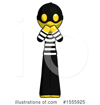 Royalty-Free (RF) Yellow  Design Mascot Clipart Illustration by Leo Blanchette - Stock Sample #1555925