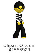 Yellow  Design Mascot Clipart #1555928 by Leo Blanchette