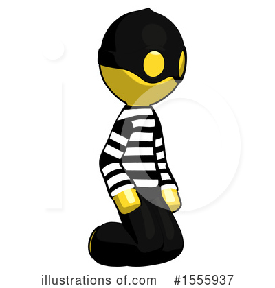 Royalty-Free (RF) Yellow  Design Mascot Clipart Illustration by Leo Blanchette - Stock Sample #1555937