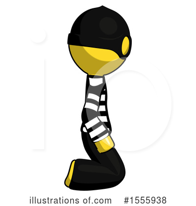 Royalty-Free (RF) Yellow  Design Mascot Clipart Illustration by Leo Blanchette - Stock Sample #1555938