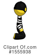 Yellow  Design Mascot Clipart #1555938 by Leo Blanchette