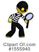 Yellow  Design Mascot Clipart #1555940 by Leo Blanchette