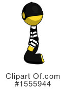 Yellow  Design Mascot Clipart #1555944 by Leo Blanchette