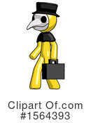 Yellow Design Mascot Clipart #1564393 by Leo Blanchette