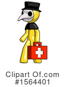 Yellow Design Mascot Clipart #1564401 by Leo Blanchette