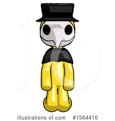 Royalty-Free (RF) Yellow Design Mascot Clipart Illustration by Leo Blanchette - Stock Sample #1564410