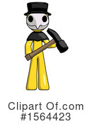 Yellow Design Mascot Clipart #1564423 by Leo Blanchette