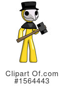 Yellow Design Mascot Clipart #1564443 by Leo Blanchette