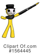 Yellow Design Mascot Clipart #1564445 by Leo Blanchette