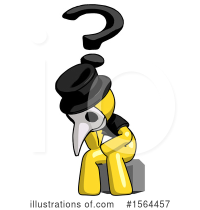 Royalty-Free (RF) Yellow Design Mascot Clipart Illustration by Leo Blanchette - Stock Sample #1564457
