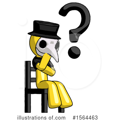 Royalty-Free (RF) Yellow Design Mascot Clipart Illustration by Leo Blanchette - Stock Sample #1564463