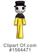 Yellow Design Mascot Clipart #1564471 by Leo Blanchette