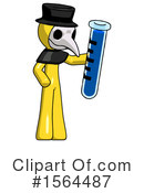 Yellow Design Mascot Clipart #1564487 by Leo Blanchette