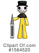 Yellow Design Mascot Clipart #1564520 by Leo Blanchette