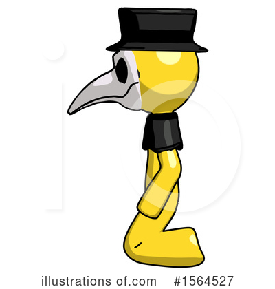 Royalty-Free (RF) Yellow Design Mascot Clipart Illustration by Leo Blanchette - Stock Sample #1564527