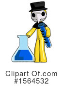 Yellow Design Mascot Clipart #1564532 by Leo Blanchette