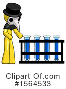 Yellow Design Mascot Clipart #1564533 by Leo Blanchette