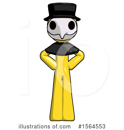 Royalty-Free (RF) Yellow Design Mascot Clipart Illustration by Leo Blanchette - Stock Sample #1564553
