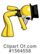 Yellow Design Mascot Clipart #1564558 by Leo Blanchette