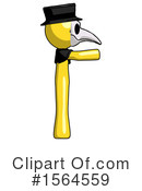 Yellow Design Mascot Clipart #1564559 by Leo Blanchette