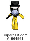 Yellow Design Mascot Clipart #1564561 by Leo Blanchette