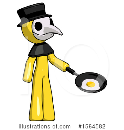 Royalty-Free (RF) Yellow Design Mascot Clipart Illustration by Leo Blanchette - Stock Sample #1564582