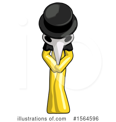 Royalty-Free (RF) Yellow Design Mascot Clipart Illustration by Leo Blanchette - Stock Sample #1564596