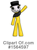 Yellow Design Mascot Clipart #1564597 by Leo Blanchette