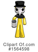 Yellow Design Mascot Clipart #1564598 by Leo Blanchette