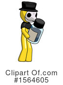 Yellow Design Mascot Clipart #1564605 by Leo Blanchette