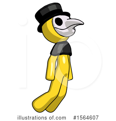 Royalty-Free (RF) Yellow Design Mascot Clipart Illustration by Leo Blanchette - Stock Sample #1564607