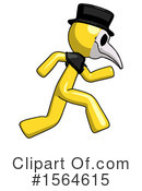 Yellow Design Mascot Clipart #1564615 by Leo Blanchette